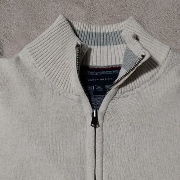 Men's Tommy Hilfiger quarter zip sweater size XL - Picture 4 of 7